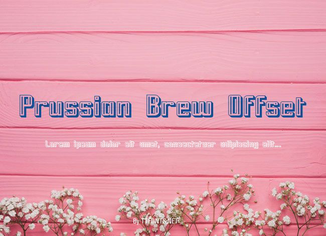 Prussian Brew Offset example